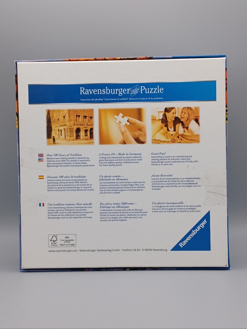 Ravensburger Color Palettes Flower Power Puzzle Complete - Picture 10 of 10
